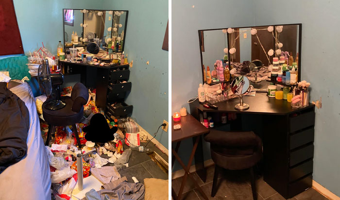 16 Hours And 9 33gal Garbage Bags Later My Depression Room Is Clean