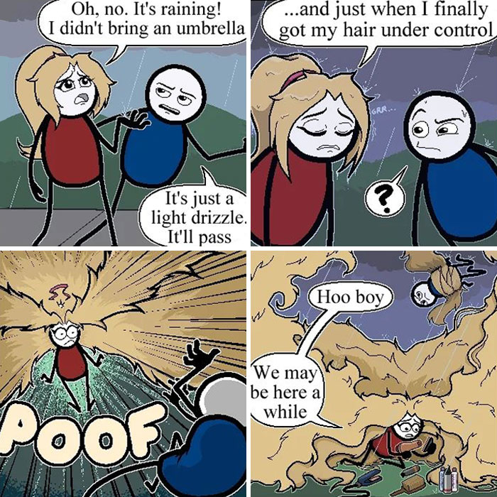 Comics By This Artist Are Full Of Silly Humor And Unexpected Endings (25 Pics)