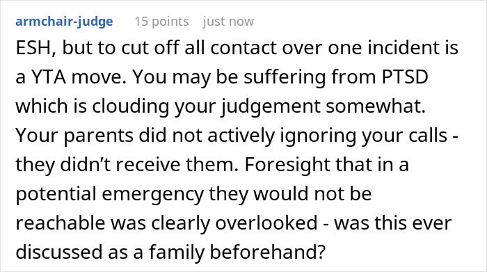 &ldquo;I Can Never Forgive Them&rdquo;: Person Goes No-Contact With Parents After Life-Altering Accident