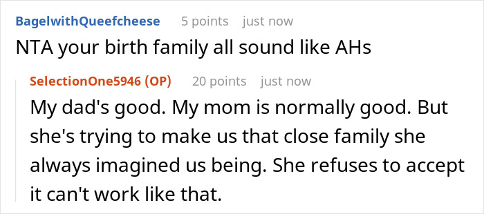 Reddit comments discussing family dynamics and judgmental comments affecting babysitting responsibilities. Reddit comments discussing family dynamics and judgmental comments affecting babysitting responsibilities.