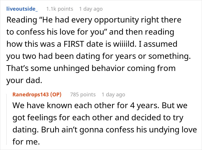 Text conversation, discussing unusual behavior after a first date revelation. Text conversation, discussing unusual behavior after a first date revelation.