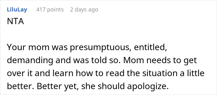 MIL Fumes After Realizing DIL Won’t Cater To Her Unannounced Visit On Vacation MIL Fumes After Realizing DIL Won’t Cater To Her Unannounced Visit On Vacation