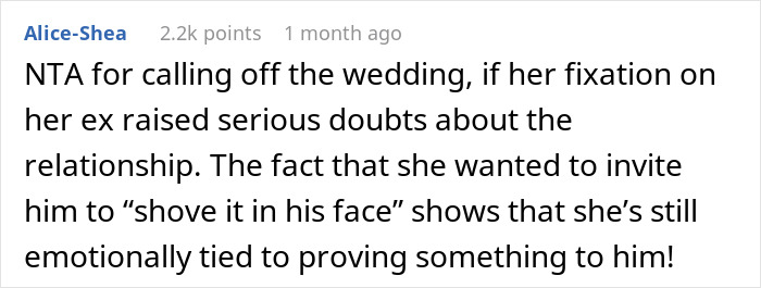 Guy Tells Fianc&eacute;e Wedding Is Off After She Shares Her Reason For Inviting Ex
