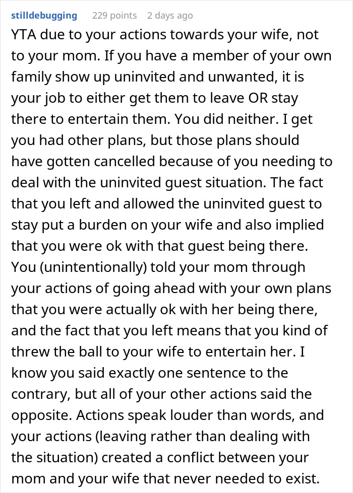 MIL Fumes After Realizing DIL Won’t Cater To Her Unannounced Visit On Vacation MIL Fumes After Realizing DIL Won’t Cater To Her Unannounced Visit On Vacation