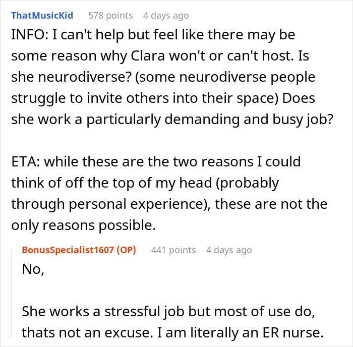 “Am I A Jerk For Uninviting My Daughter To Thanksgiving Since She Won’t Host It?” “Am I A Jerk For Uninviting My Daughter To Thanksgiving Since She Won’t Host It?”