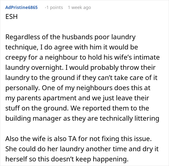 Neighbor Always Returns Lady's Lingerie From His Balcony, Livid Husband Says It's Creepy