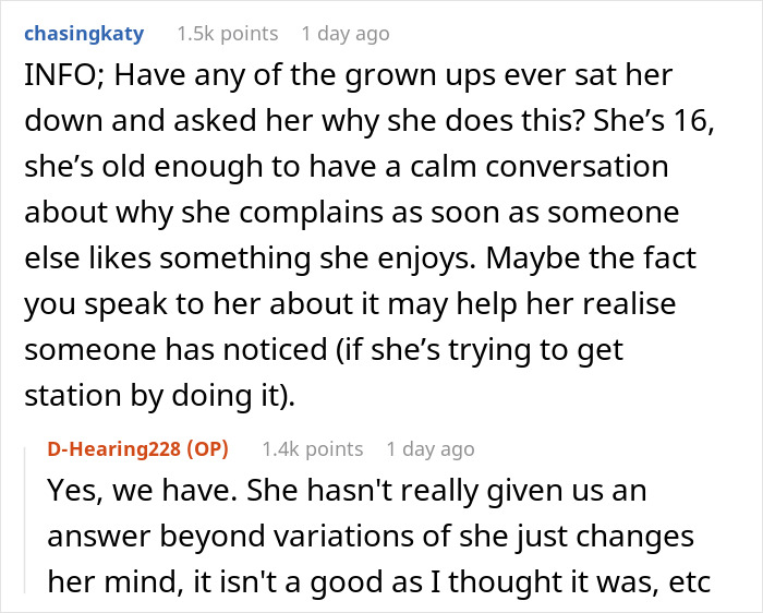 16YO’s Grumpy Reactions To Family Activities Backfire As She Gets Excluded From A Disney World Trip 16YO’s Grumpy Reactions To Family Activities Backfire As She Gets Excluded From A Disney World Trip