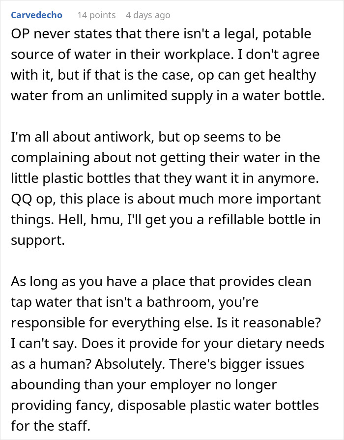 Boss Decides Warehouse Workers Don't Deserve Free Water Anymore, Flaunt Profits As Workers Suffer