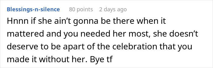 Guy Puts His Foot Down As Mom Asks To Be Center of His Wedding After She Neglected Him All His Life