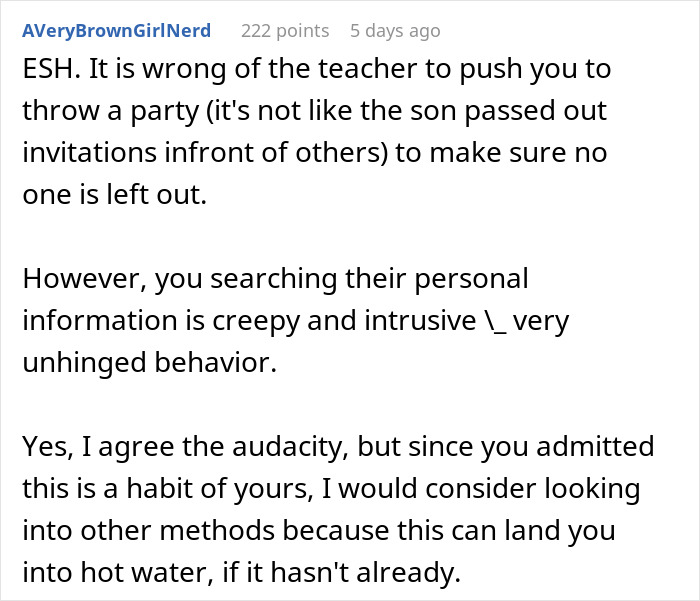 Mom Is Called Creepy And Unhinged: "Out Of Curiosity, I Easily Found Her Address" Mom Is Called Creepy And Unhinged: "Out Of Curiosity, I Easily Found Her Address"