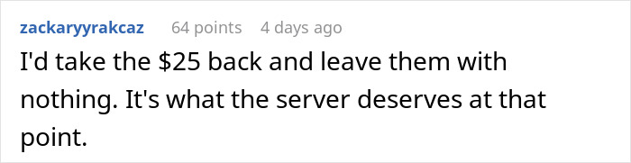 Diner Starts Debate After Waiter Rejects $25 Tip: &ldquo;Tipping Culture Has Gotten Out Of Hand&rdquo;