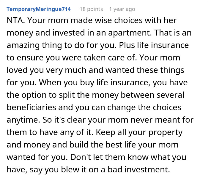 Aunts Feel Entitled To Inheritance: &ldquo;She Assumed We Would Share&rdquo;