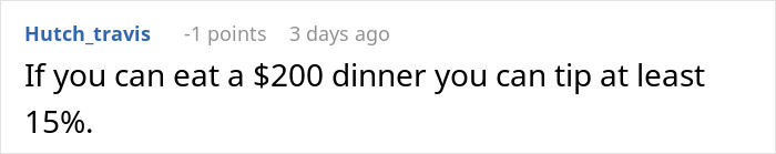 Diner Starts Debate After Waiter Rejects $25 Tip: &ldquo;Tipping Culture Has Gotten Out Of Hand&rdquo;