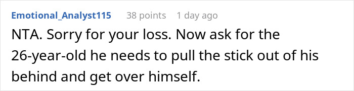 Screenshot of a comment discussing a privileged brother adding a fee to a sister's bill and a response advising self-reflection. Screenshot of a comment discussing a privileged brother adding a fee to a sister's bill and a response advising self-reflection.