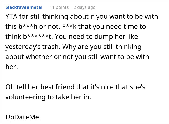 Person Confused Why GF Is So Upset He Took In His 11YO Sister, Kicks Her Out To Avoid More Drama