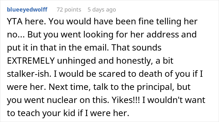 Mom Is Called Creepy And Unhinged: "Out Of Curiosity, I Easily Found Her Address" Mom Is Called Creepy And Unhinged: "Out Of Curiosity, I Easily Found Her Address"