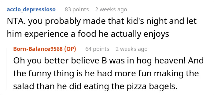 Folks Horrified By Mom Who Reacts Extremely After Her Kid Eats Pizza Bagels And Salad For Dinner Folks Horrified By Mom Who Reacts Extremely After Her Kid Eats Pizza Bagels And Salad For Dinner