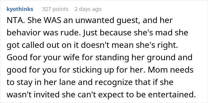 MIL Fumes After Realizing DIL Won’t Cater To Her Unannounced Visit On Vacation MIL Fumes After Realizing DIL Won’t Cater To Her Unannounced Visit On Vacation