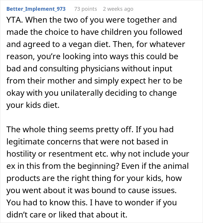 Dad Adds Meat To Vegan Kids’ Diets On Doctor’s Advice, Sparks Custody Battle With Furious Ex