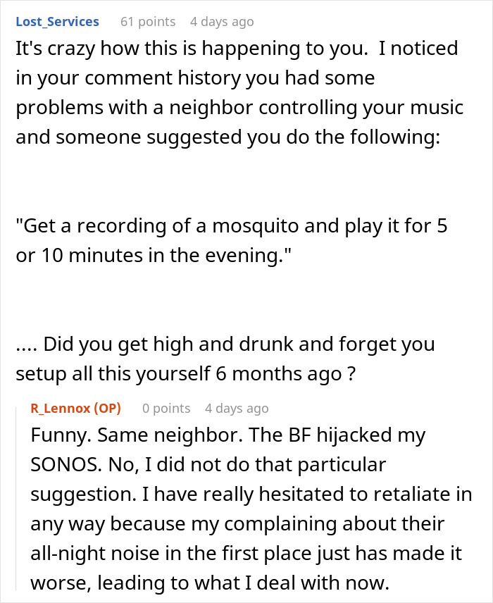 &ldquo;Neighbor Installed &lsquo;The Mosquito&rsquo; And Turns It On Intermittently [And] They Will Not Stop Doing It&rdquo;