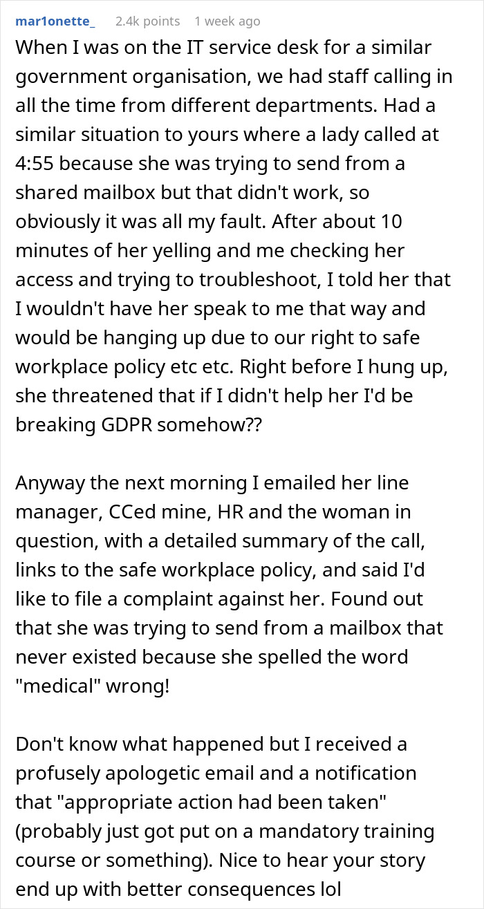 Woman Throws A 40-Minute Fit And Colleague Listens To It All, Gets Her Fired Woman Throws A 40-Minute Fit And Colleague Listens To It All, Gets Her Fired