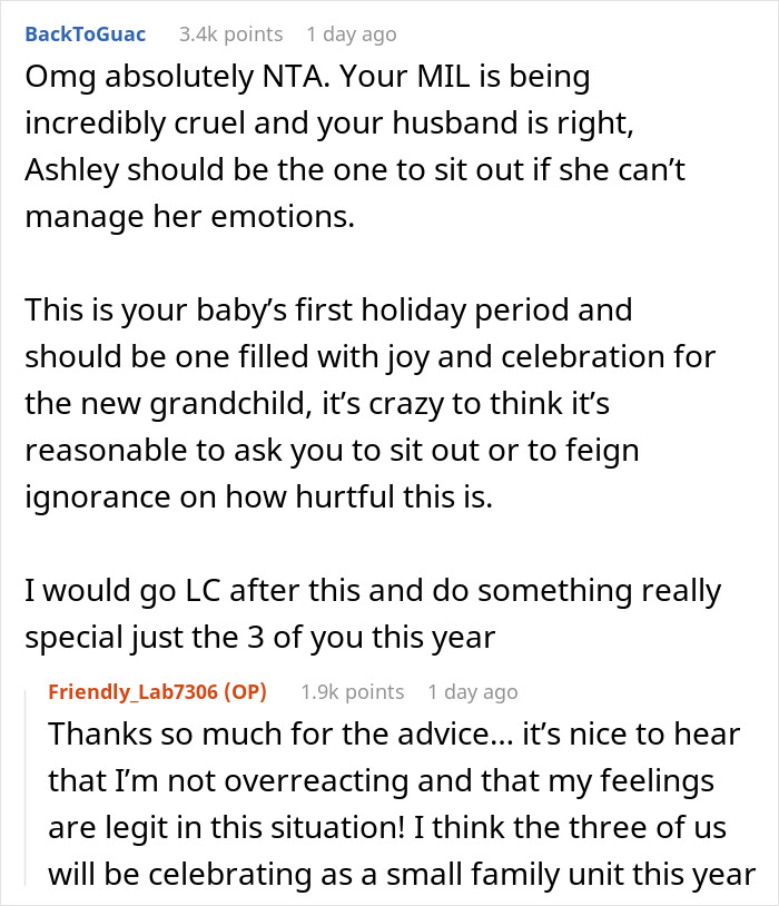 &ldquo;AITAH For Being Hurt That MIL Wanted To Exclude My Daughter From [Holidays] To Protect My SIL?&rdquo;