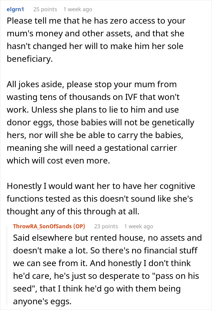 Lady's Kids In Their 30s Find It Hilarious That Her 24YO Fianc&eacute; Expects Them To Call Him Dad