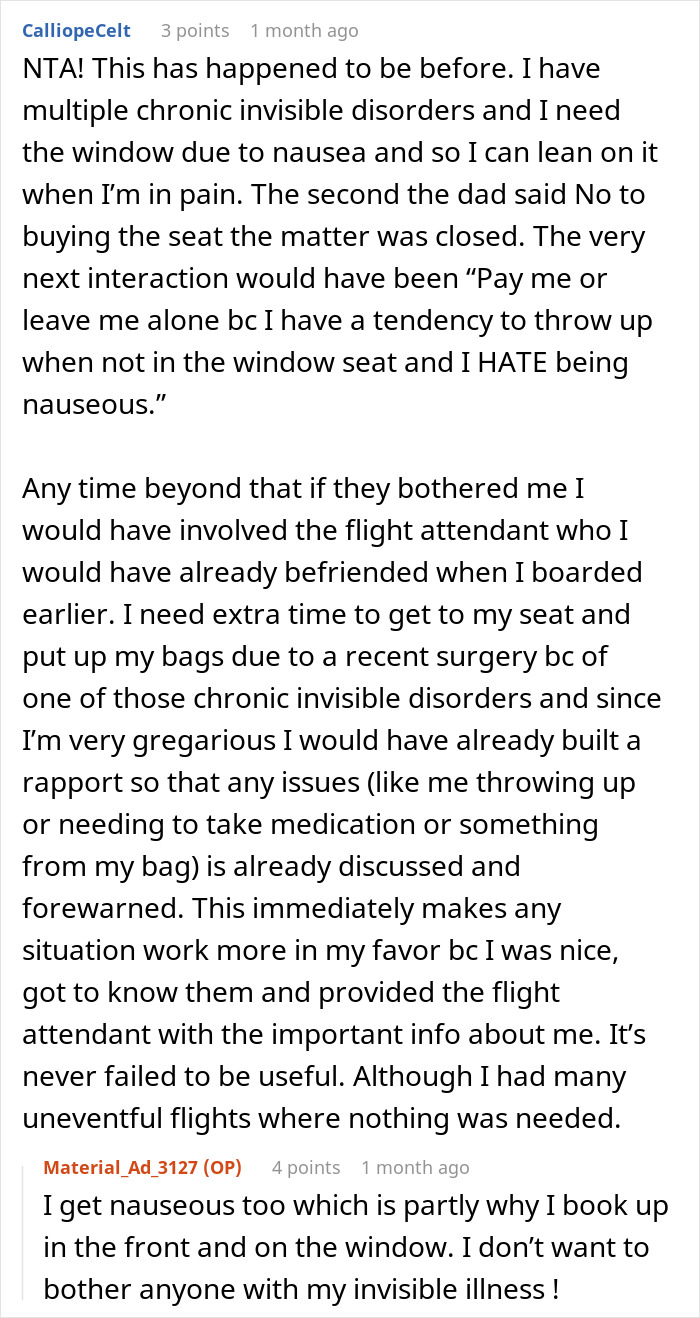 “I Paid Extra To Have This Specific Seat”: Woman With Lupus Refuses To Hand Kid Her Window Seat “I Paid Extra To Have This Specific Seat”: Woman With Lupus Refuses To Hand Kid Her Window Seat