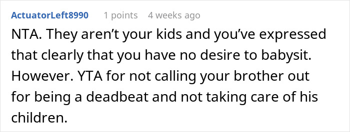SIL Expects Child-Free Woman To Help Her Out With 6 Kids: "Every Time I Would Say No"