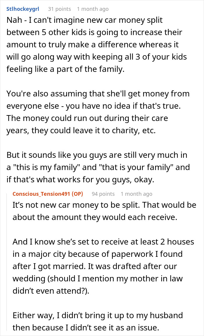 Reddit discussion about a hypocritical husband and wife's family will decision. Reddit discussion about a hypocritical husband and wife's family will decision.