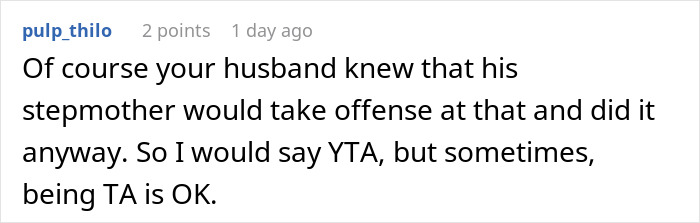 Mom Refuses To Change Baby&rsquo;s Name After Husband&rsquo;s Stepmom Declares It &ldquo;Hurts Her Feelings&rdquo;