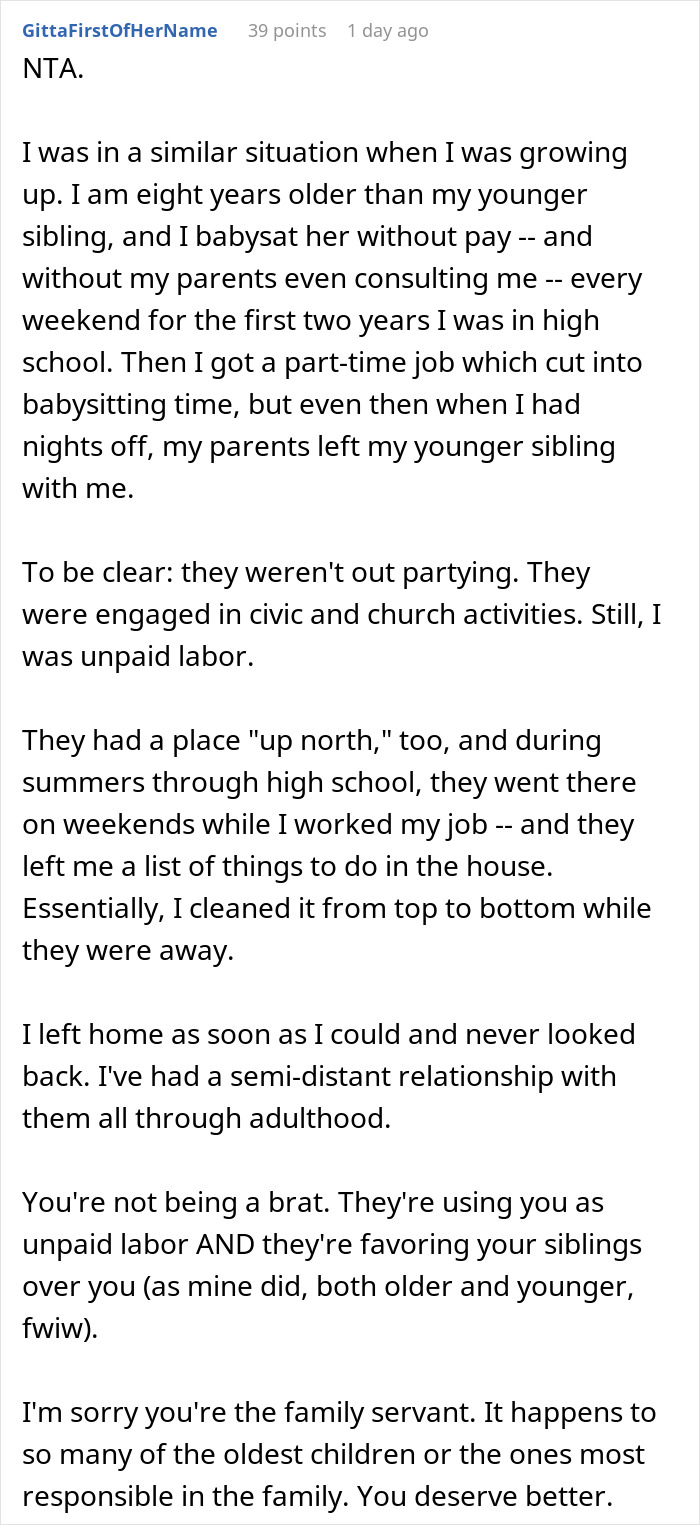 Parents Refuse To Pay Their Teen For Chores, It Backfires When They Plan A Date Night