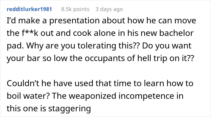 Man Thinks Criticizing GF&rsquo;s Food With A Presentation Is Funny Until She Gives One To Him