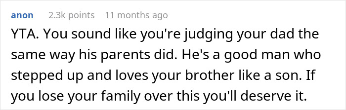 Reddit comment reacting to family inheritance drama, with strong opinions on judgment. Reddit comment reacting to family inheritance drama, with strong opinions on judgment.