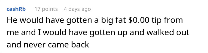 Diner Starts Debate After Waiter Rejects $25 Tip: &ldquo;Tipping Culture Has Gotten Out Of Hand&rdquo;