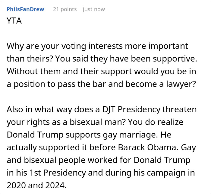 Man Is So Ashamed Of Parents&rsquo; Vote In Elections That He Doesn&rsquo;t Want Them At His Swearing-In