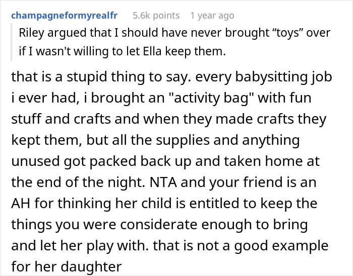 Woman Shares Her Hobby With Friend&rsquo;s Daughter, Gets Silent Treatment For Not Gifting The Supplies