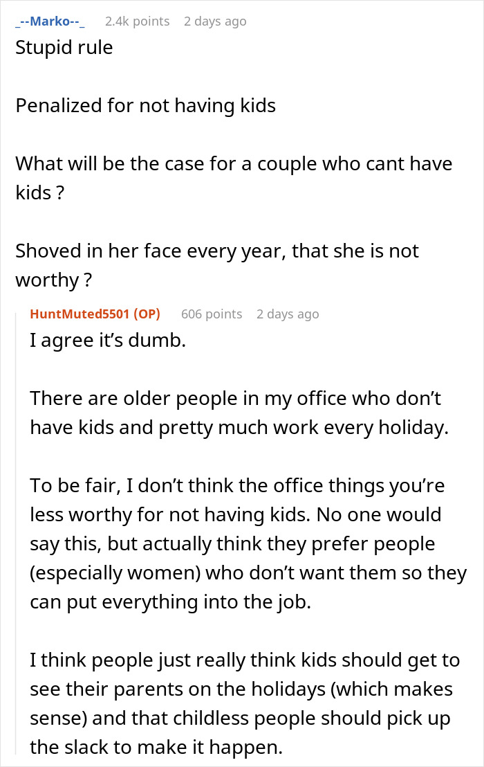 Mom Wants Coworker To Cover Her On Holiday Because She Doesn&rsquo;t Have Kids, Gets A Reality Check