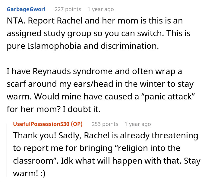Friend’s Mom Freaks Out Over Hijab-Wearing Teen, Has Panic Attack After She Refuses To Take It Off Friend’s Mom Freaks Out Over Hijab-Wearing Teen, Has Panic Attack After She Refuses To Take It Off