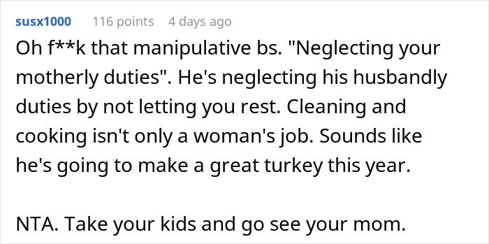 Burned-Out Woman Asks For Advice After Refusing To Cook Thanksgiving Lunch After 15 Years
