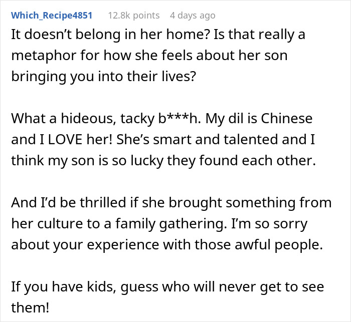 Homemade Chinese Food Makes MIL Lose It, Leaves DIL Crying In Her Car Whilst Family Dines Homemade Chinese Food Makes MIL Lose It, Leaves DIL Crying In Her Car Whilst Family Dines