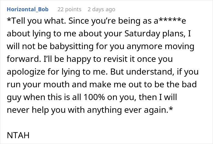 "Family Comes First": Guy Chooses To Go To Party Instead Of Waiting For Sister To Pick Up Her Son