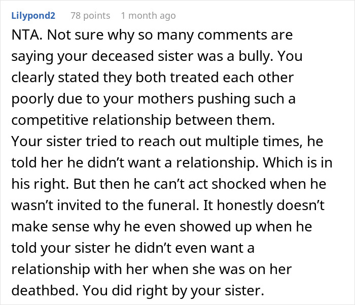 Late Sister's Last Wish Of Banning Bro From Funeral Causes Drama After Sibling Complies