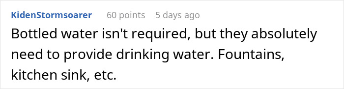 Boss Decides Warehouse Workers Don't Deserve Free Water Anymore, Flaunt Profits As Workers Suffer