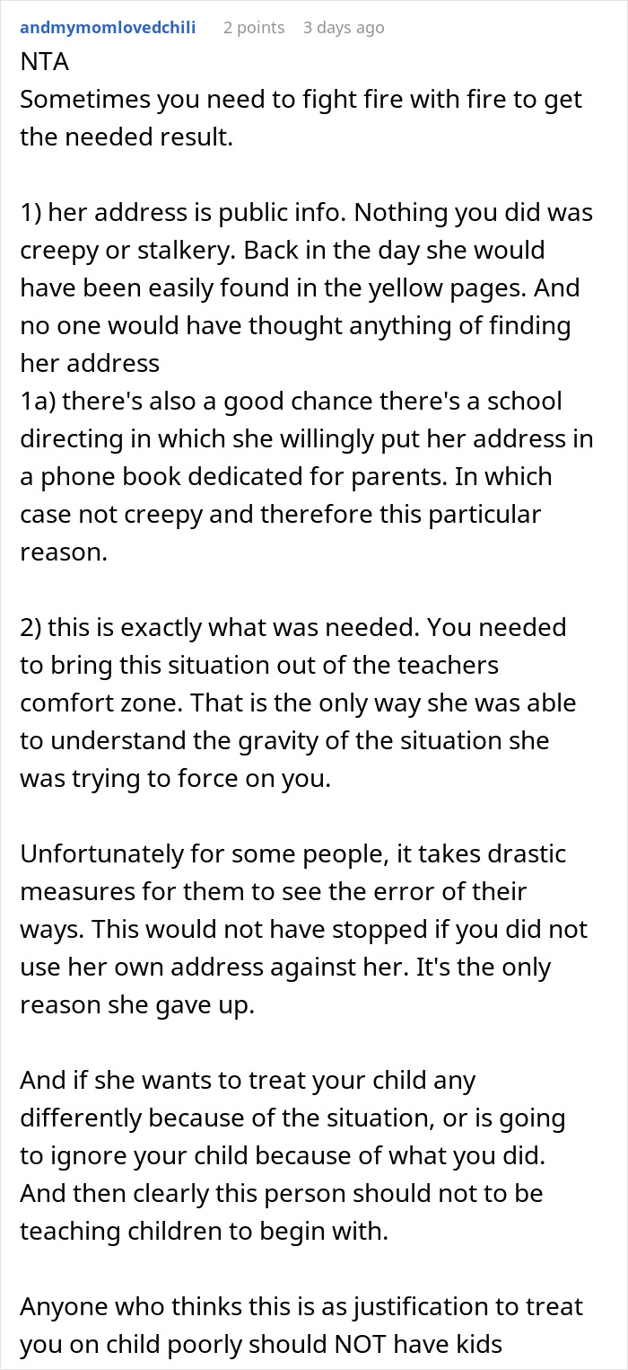 Mom Is Called Creepy And Unhinged: "Out Of Curiosity, I Easily Found Her Address" Mom Is Called Creepy And Unhinged: "Out Of Curiosity, I Easily Found Her Address"