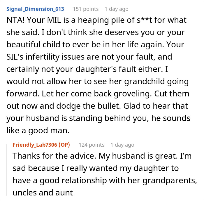 &ldquo;AITAH For Being Hurt That MIL Wanted To Exclude My Daughter From [Holidays] To Protect My SIL?&rdquo;