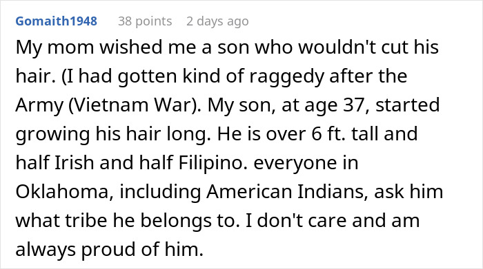 Man&rsquo;s Anger About Son&rsquo;s Hair Stops After Discovering His Own High School Photo With Similar Style