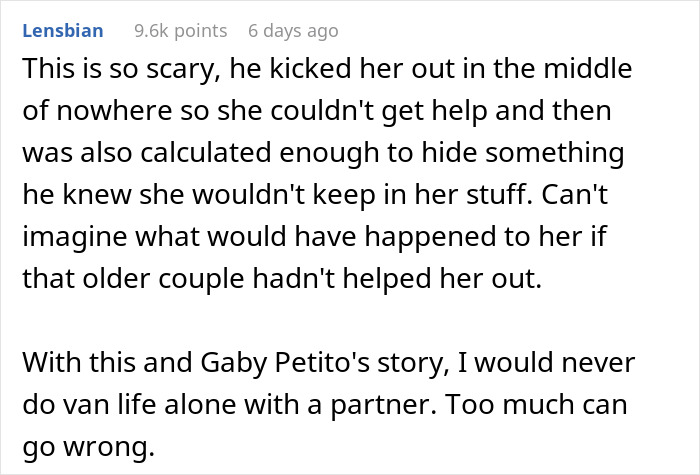 Guy Kicks GF Out While Camping In The Middle Of Nowhere, Is Fully Convinced That She's The Bad One Guy Kicks GF Out While Camping In The Middle Of Nowhere, Is Fully Convinced That She's The Bad One