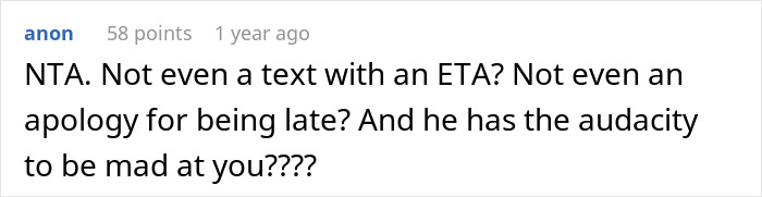 Woman Cancels BF&rsquo;s Party Because He Was Late, Gets A Text From His Mom