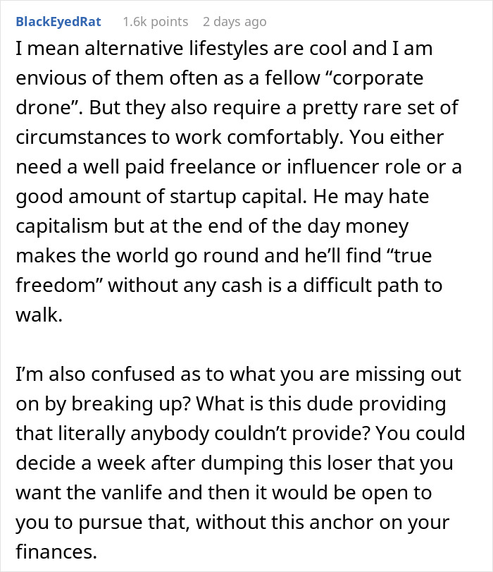 Guy Gives GF An Ultimatum, Left In Shock When She Chooses A &ldquo;Soul-Sucking&rdquo; Job Over Him